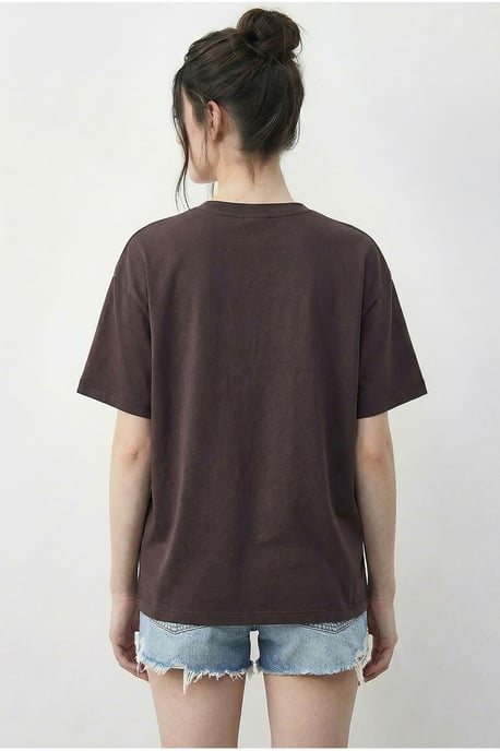 Besticktes Rundhals-T-Shirt - Image 5