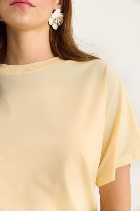 Baumwoll-T-Shirt mit Rundhalsausschnitt - Image 6