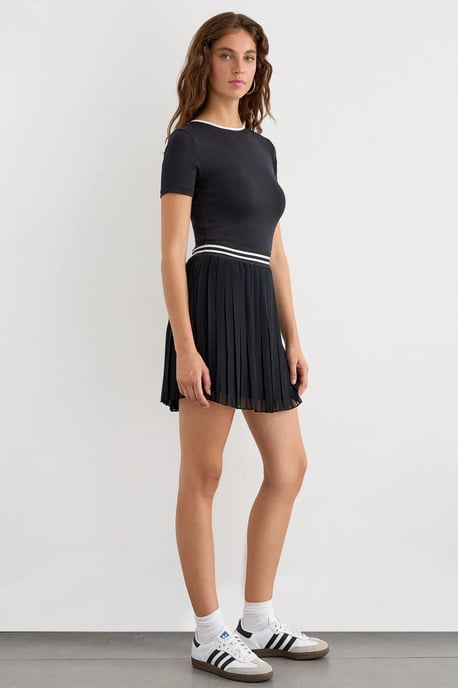 Basic Jersey Tee mit offenem Rücken - Image 3