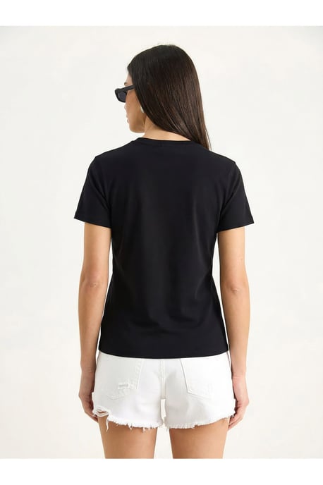 Besticktes Rundhals-T-Shirt - Image 5