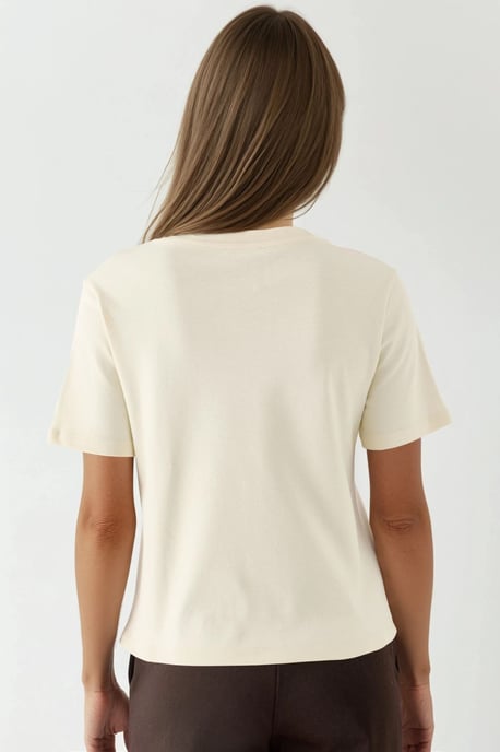 Rundhals Baumwoll-T-Shirt - Image 3