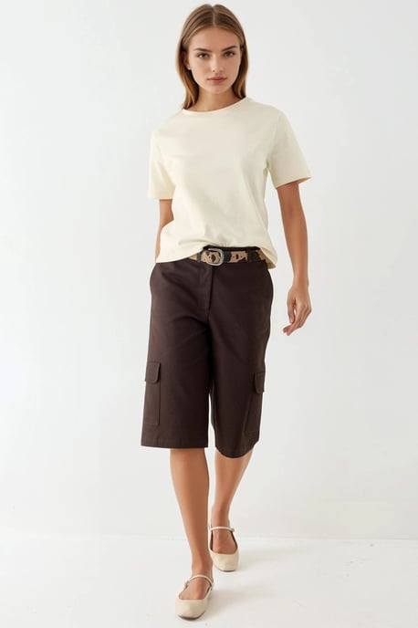 Rundhals Baumwoll-T-Shirt - Image 4