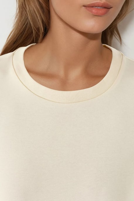 Rundhals Baumwoll-T-Shirt - Image 5