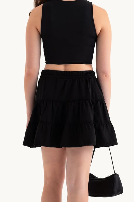 Hohe Taille Schichtrock - Image 4