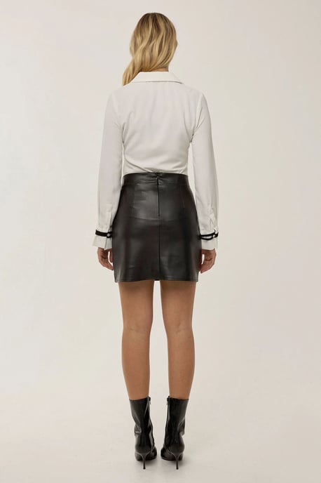 Leder-Optik Minirock - Image 4