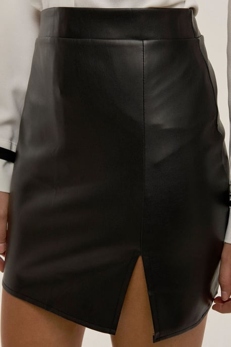 Leder-Optik Minirock - Image 5