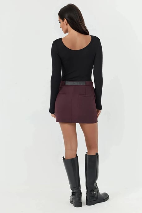 Hochtaillierte Mini-Shorts - Image 5
