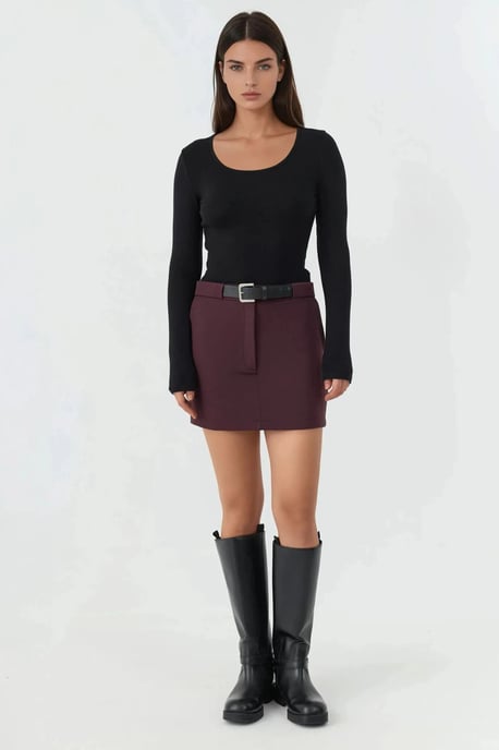 Hochtaillierte Mini-Shorts - Image 6