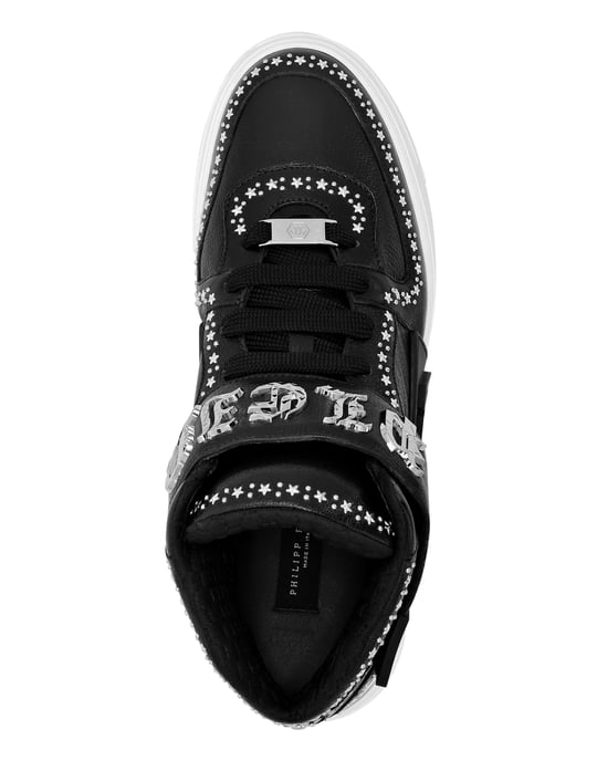 Mid-Top Sneaker Gothic Plein - Image 2