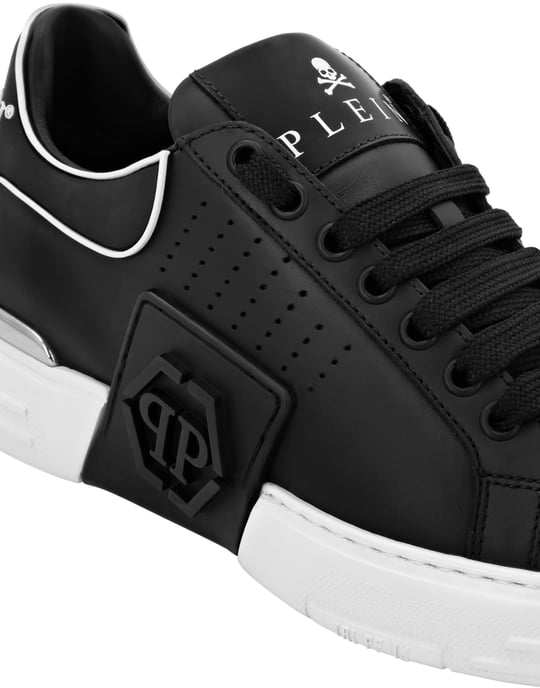 Nappa Leather Sneakers Low Top Hexagon - Image 3