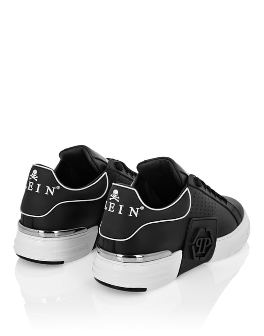 Nappa Leather Sneakers Low Top Hexagon - Image 4