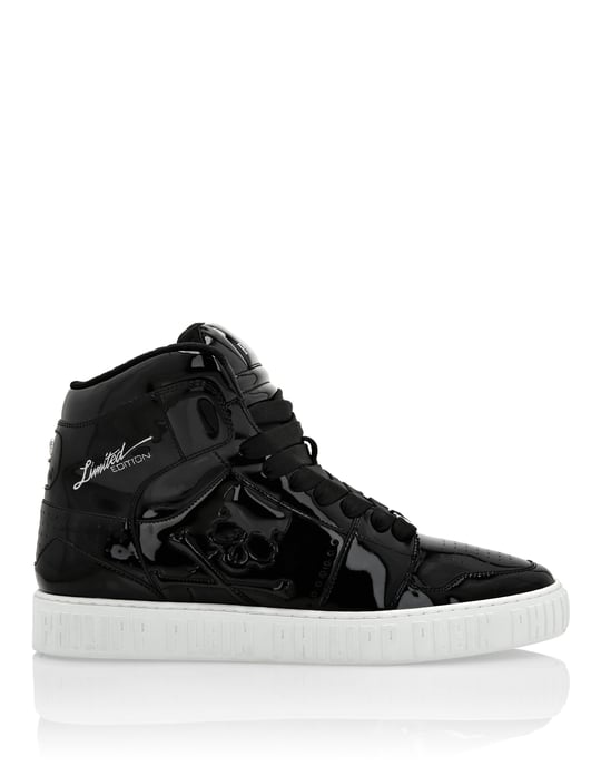 Hightop-Sneaker Skull&Bones - Image 3