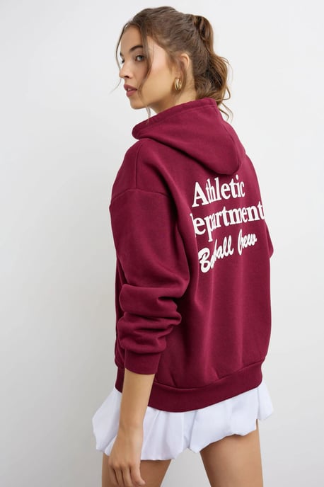 Übergroßer bedruckter Hoodie - Image 3