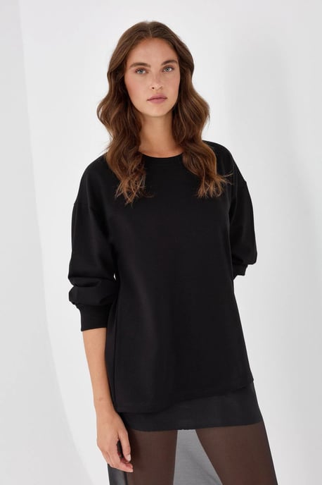 Schwarzes Sweatshirt - Image 2