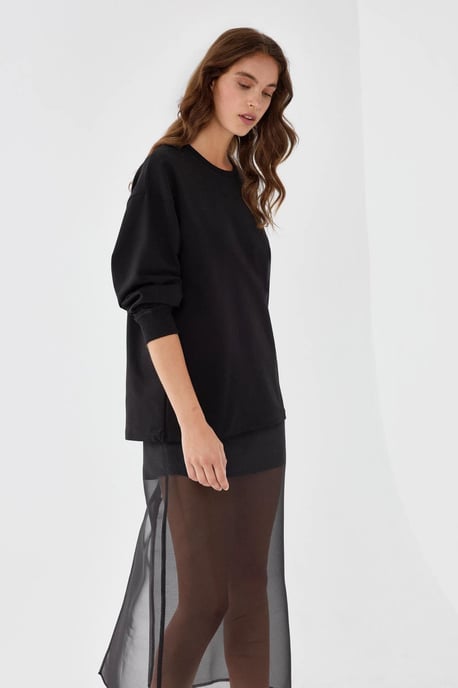 Schwarzes Sweatshirt - Image 3