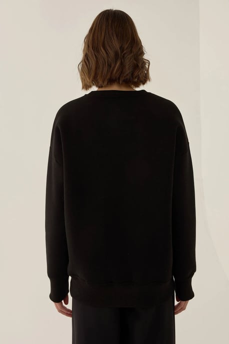 Komfort Fit Slogan Sweatshirt - Image 5