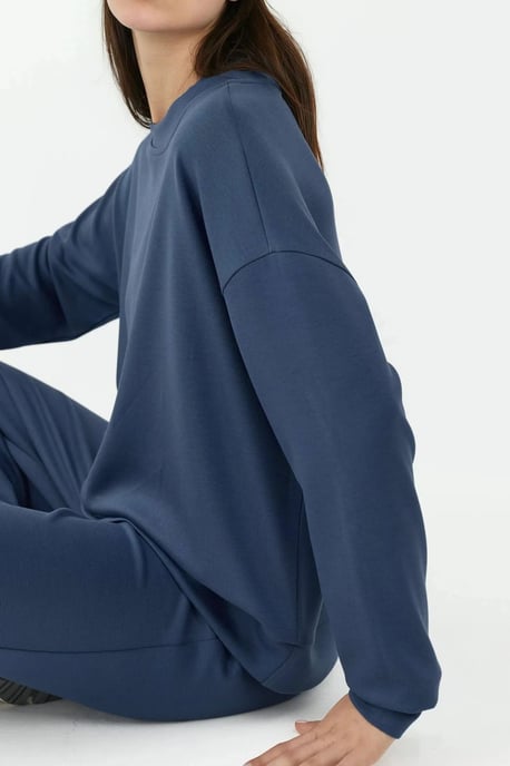 Modal Touch Basic Sweatshirt - Image 5