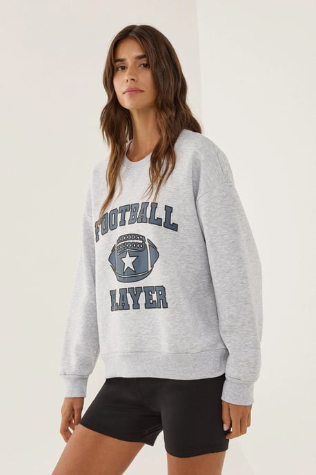 Bedrucktes Rundhals-Sweatshirt - Image 2