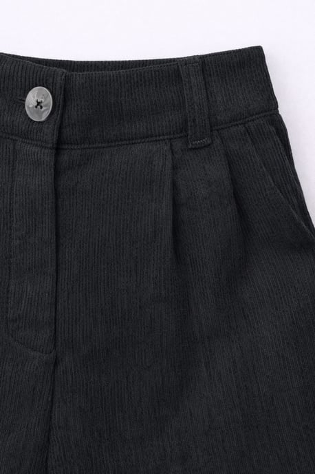 Hochtaillierte Samt-Geradelegpants - Image 2