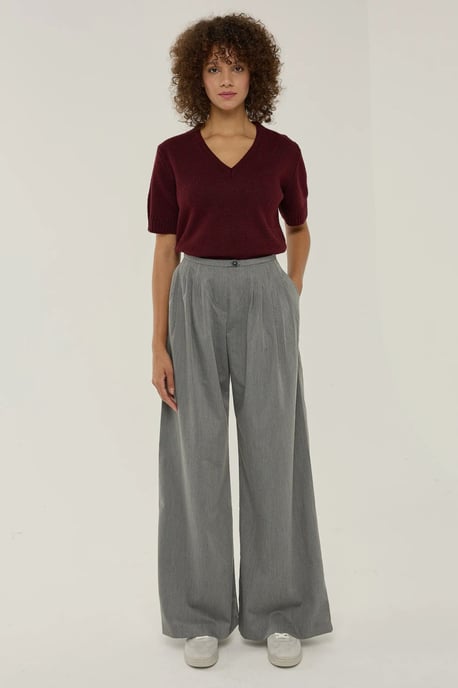Faltenrockweite Hose - Image 3
