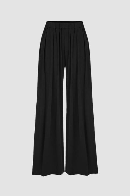 Weite Hosen mit elastischem Bund - Image 2