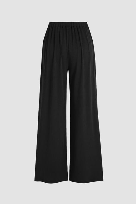 Weite Hosen mit elastischem Bund - Image 4