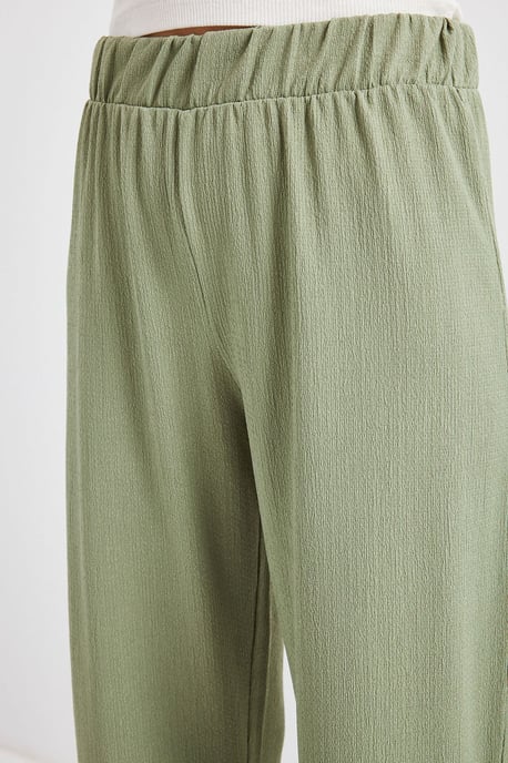 Strukturierte Lockere Strickhose - Image 4