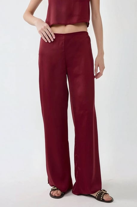 Ana Weite Satin-Hosen - Image 3