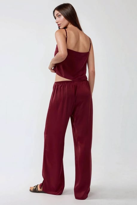 Ana Weite Satin-Hosen - Image 6