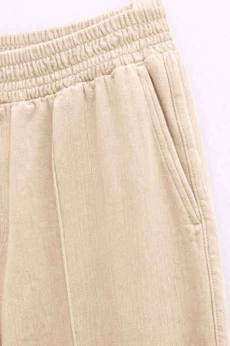 Elastische Palazzo-Hose mit Gummibund - Image 2