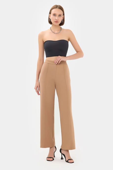 Hochtaillierte Weite Hose - Image 1