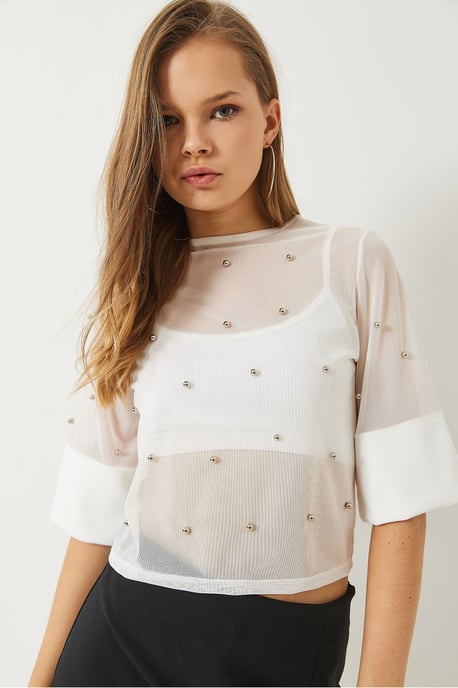 Sternmuster-Bluse - Image 5