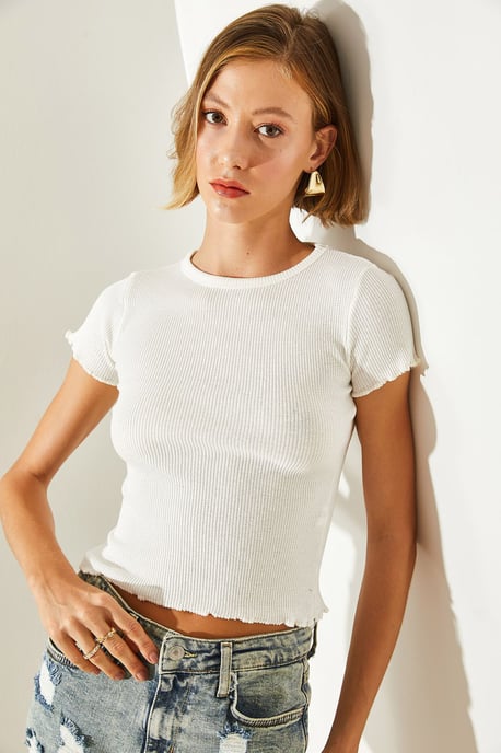 Geschnittenes Basic-Top - Image 5