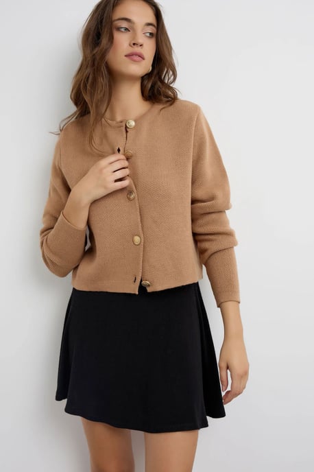 Knopf-Strickcardigan - Image 3