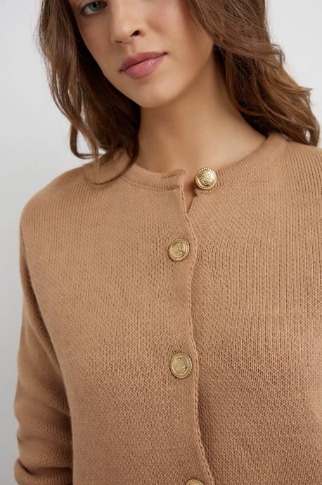 Knopf-Strickcardigan - Image 4