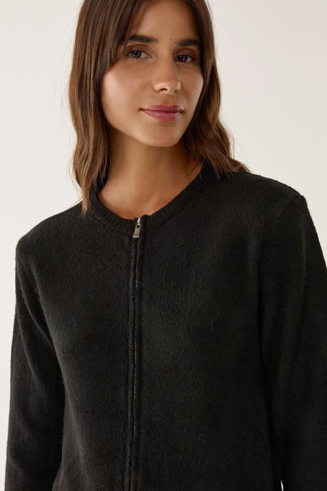 Reißverschluss Strickjacke - Image 3