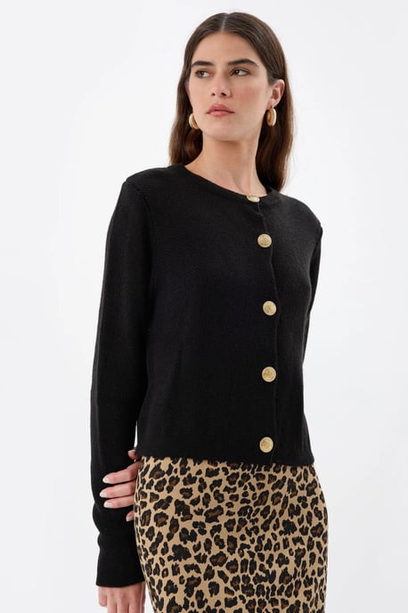Knopfgestrickter Cardigan - Image 2