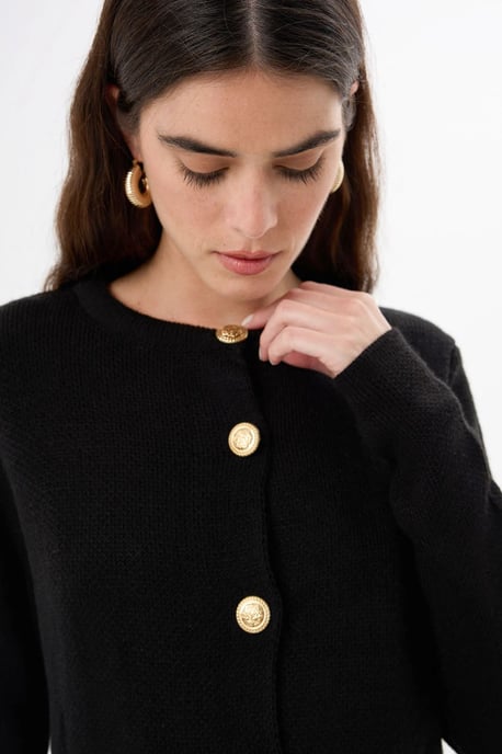 Knopfgestrickter Cardigan - Image 3