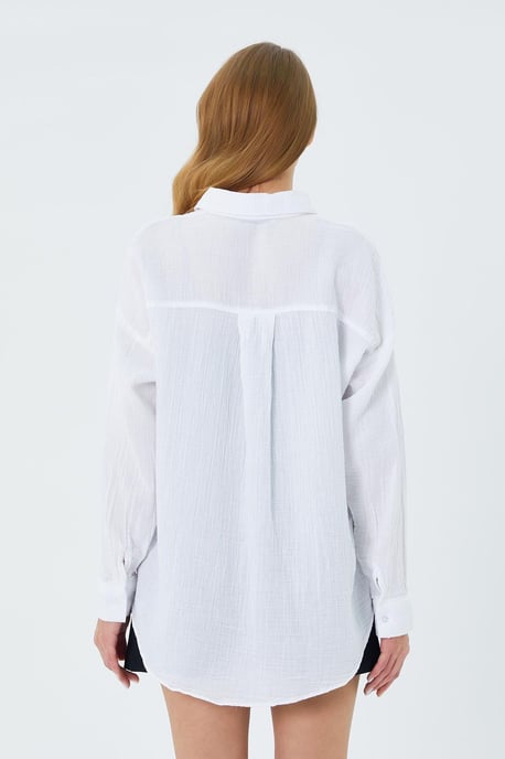 Oversize-Shirt mit Taschendetail - Image 6