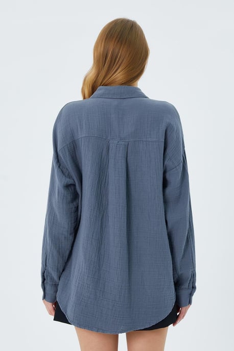Oversize-Shirt mit Taschendetail - Image 6
