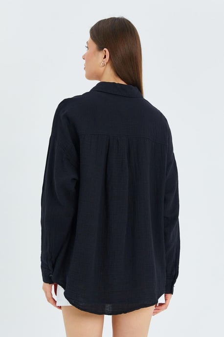 Oversize-Shirt mit Taschendetail - Image 6