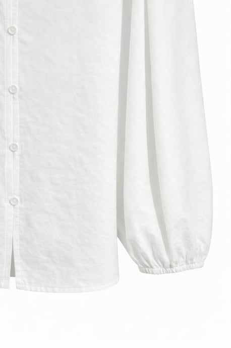 Strukturierte Ripp Longsleeve Hemd mit Knopfleiste - Image 3