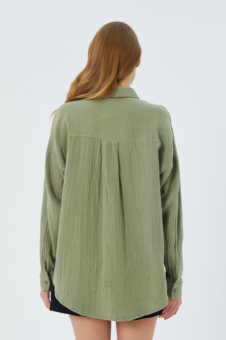 Oversize-Shirt mit Taschendetail - Image 6