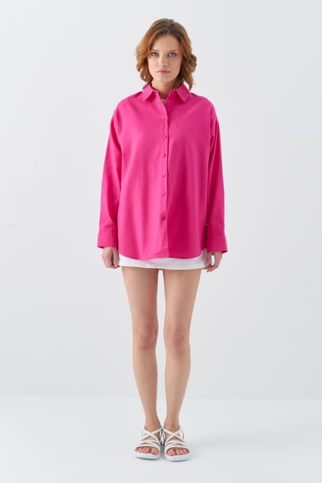Oversize Popeline-Hemd - Image 2