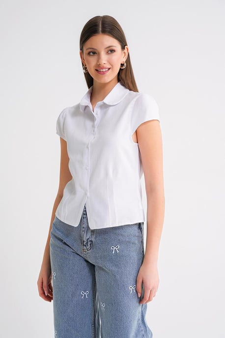 Slim Fit Popelinhemd - Image 2