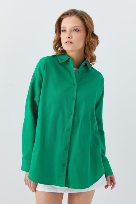 Oversized Popelinehemd - Image 3