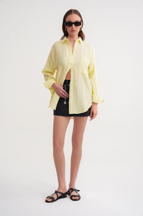Oversize-Shirt mit Taschendetail - Image 2