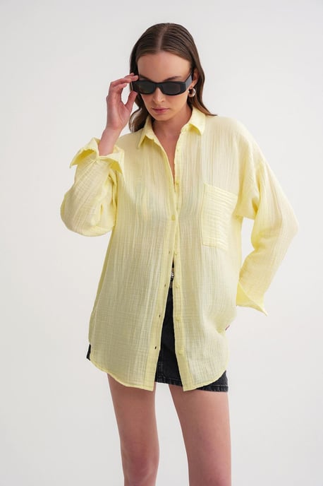 Oversize-Shirt mit Taschendetail - Image 5
