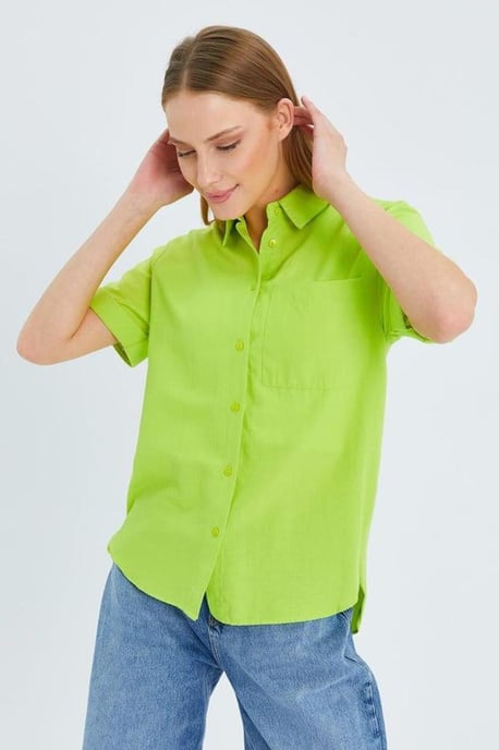 Kurzarmhemd mit Taschen - Image 6