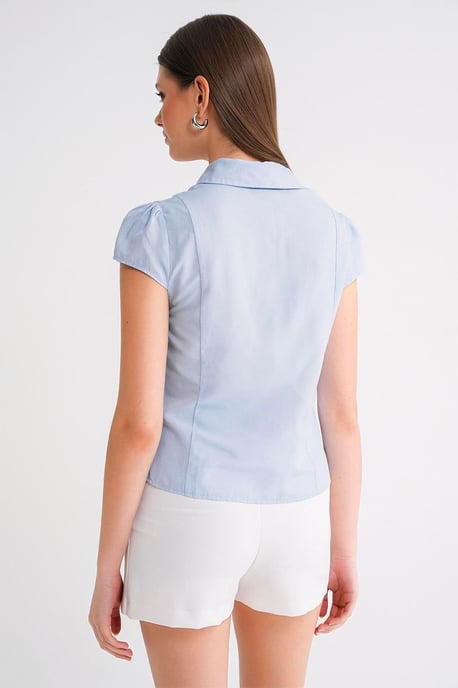 Slim Fit Popelinehemd - Image 6